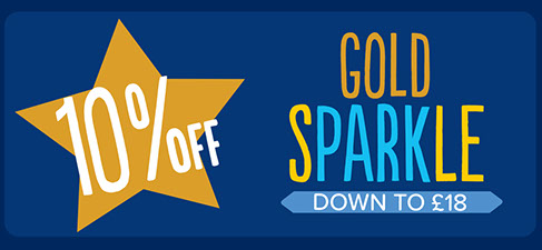 Sparkle reward card offer - 10% off Gold Sparkle