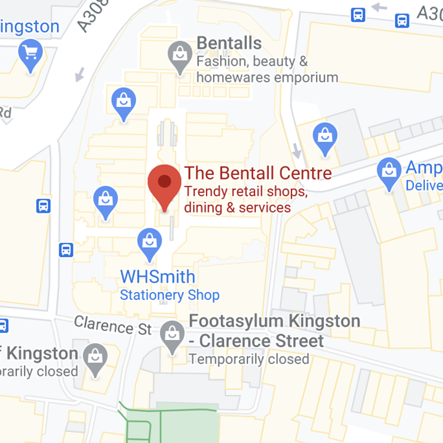 The Carwash Company - Find Us - The Bentall Centre, Kingston 