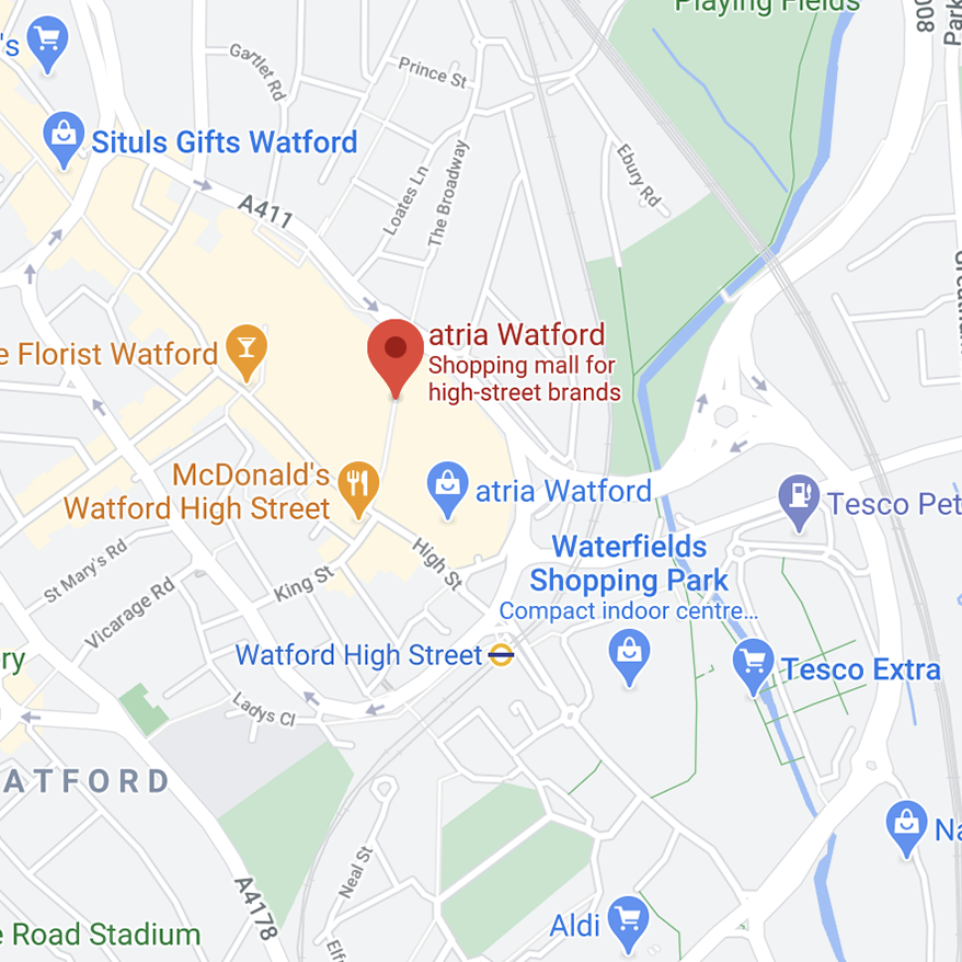 The Carwash Company - Find Us - Atria Watford, Hertfordshire 